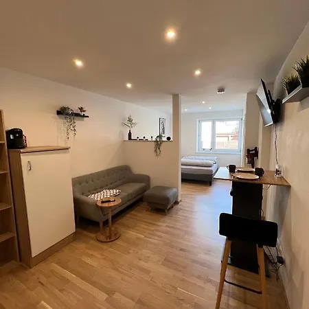 Gemuetliches Studio-apartment In Neureut - Naehe Uni-kit-messe, Fussbodenheizung, Regendusche, Waschmaschine, Stellplatz